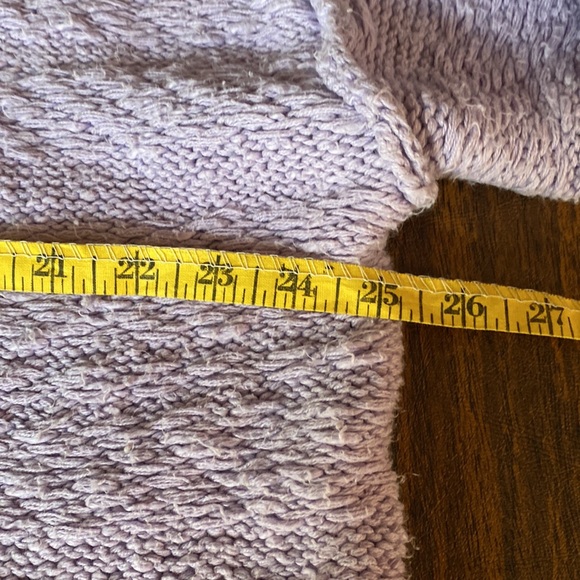 Free People Sweater, Lilac, Medium, 87% Cotton - Picture 7 of 11